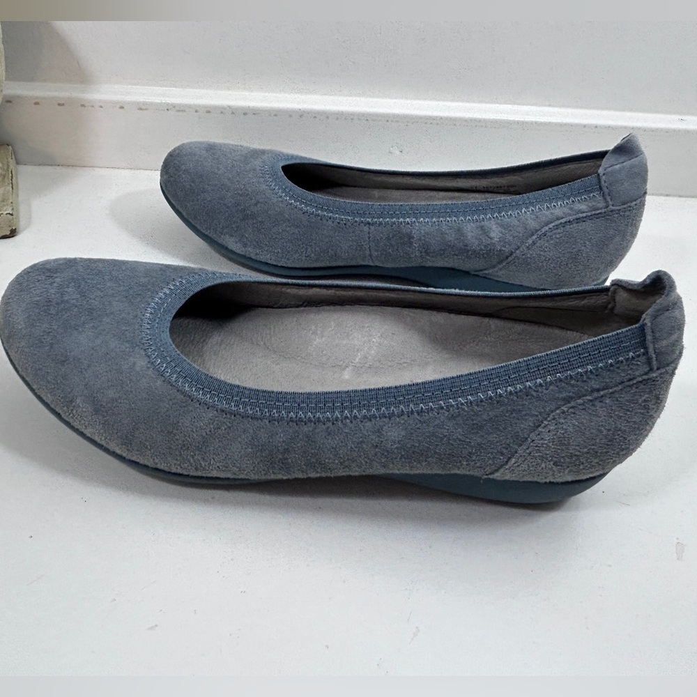 Dansko Ballet Flats Kristin Comfy Suede Leather Lightweight Women’s Shoes Size 7 - Picture 5 of 6